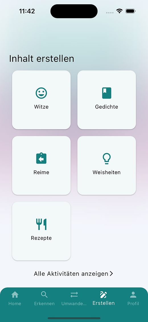 Personalisiertes Erlebnis